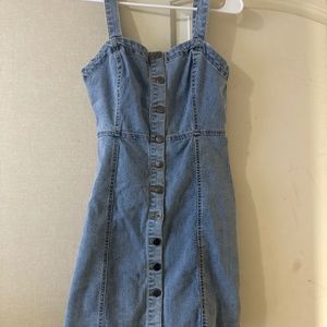 Aeropostale blue jean dress
